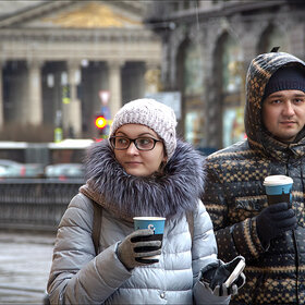В Питере плохая погода: январь, идет дождь