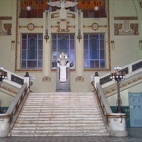 Витебский вокзал. Лестница